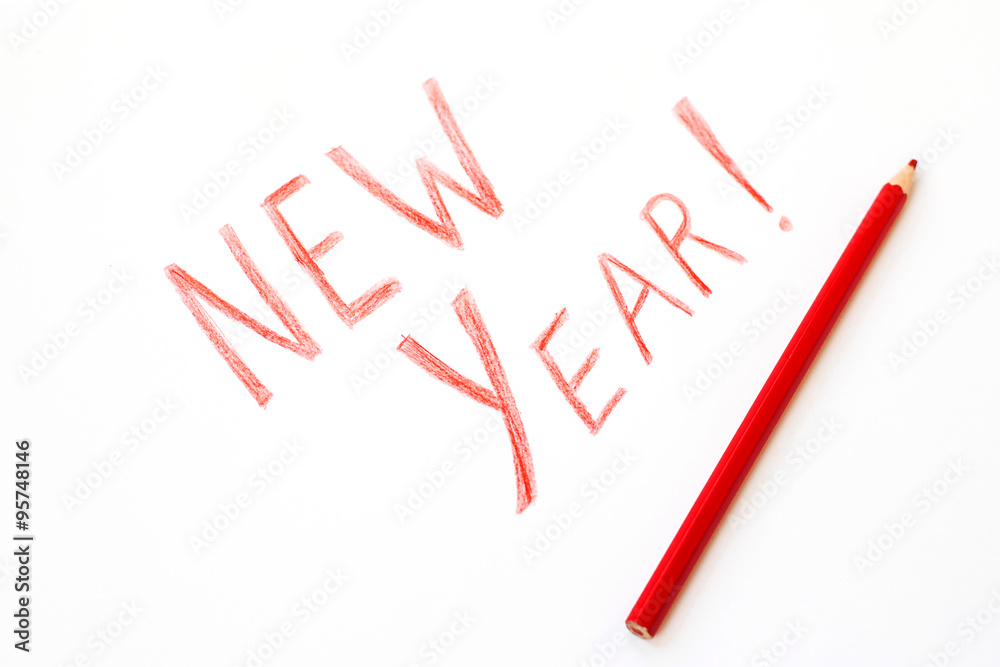 Inscription New Year Inscription New Year