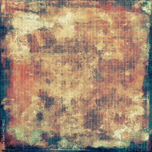 Old antique texture - perfect background with space for your text or image. With different color patterns: yellow (beige); brown; blue; gray