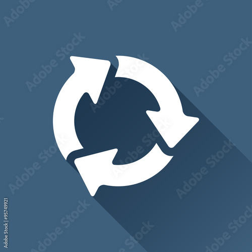 Vector three arrows icon 