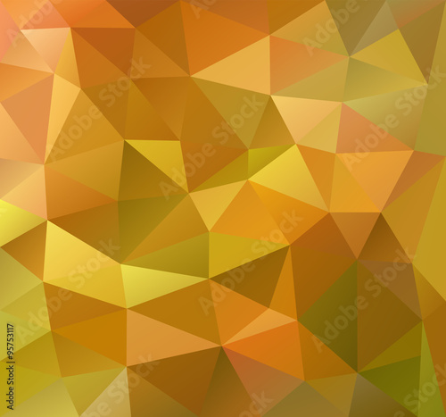 Colorful geometric background with triangular polygons. Abstract design. Vector illustration.