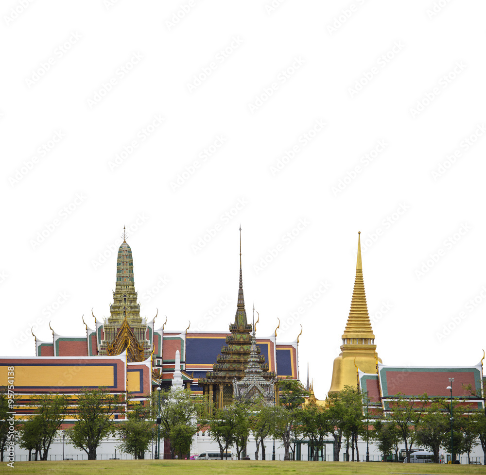 Naklejka premium Wonderful place in Bangkok