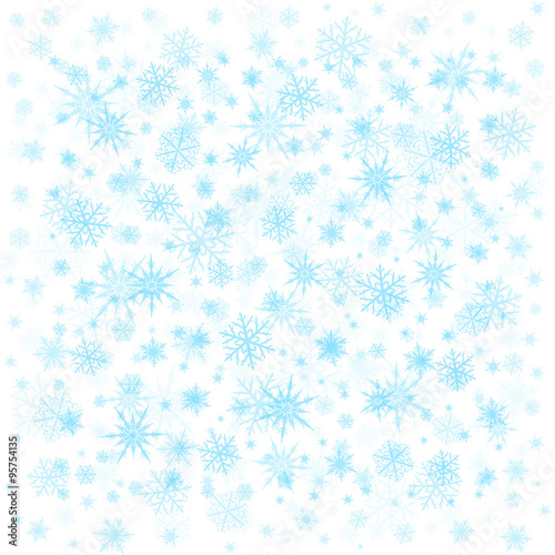 Snowflakes background