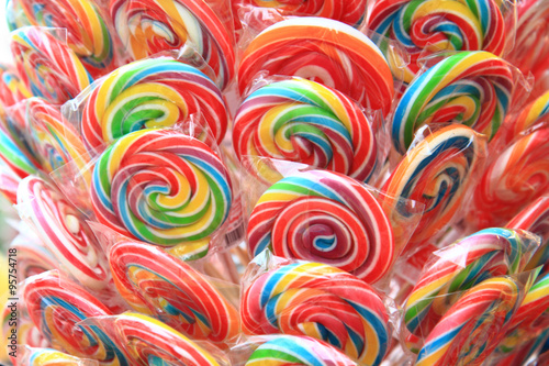 color lollypops texture