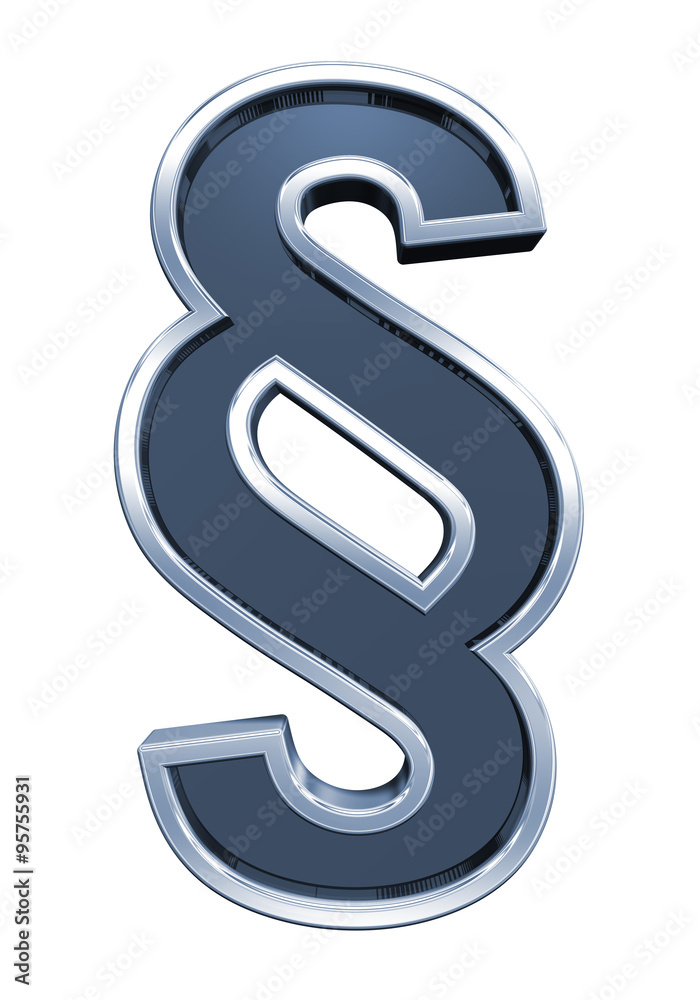 Paragraph sign from grey glass with chrome frame alphabet set, isolated on white. Computer generated 3D photo rendering. Paragraph sign from grey glass with chrome frame alphabet set, isolated on white. Computer generated 3D photo rendering.