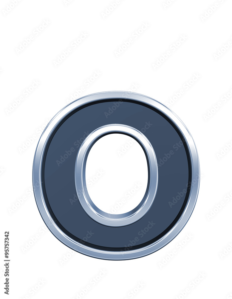 One lower case letter from grey glass with chrome frame alphabet set, isolated on white. Computer generated 3D photo rendering. One lower case letter from grey glass with chrome frame alphabet set, isolated on white. Computer generated 3D photo rendering.
