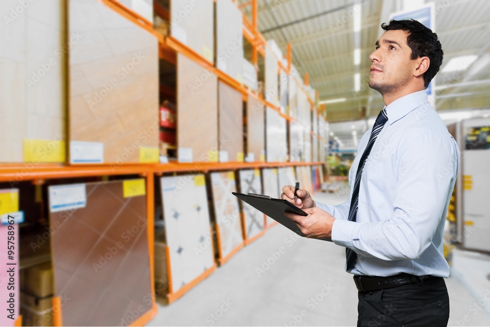 Fototapeta premium Courier.