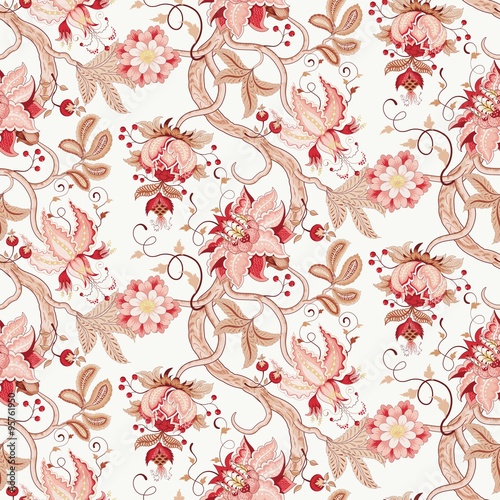 Katherine Floral Seamless Pattern