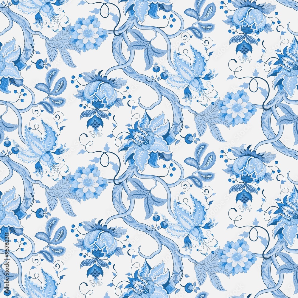 Katherine Floral Seamless Pattern