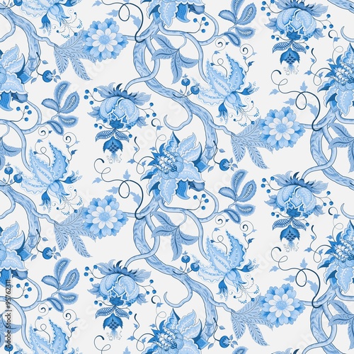 Katherine Floral Seamless Pattern