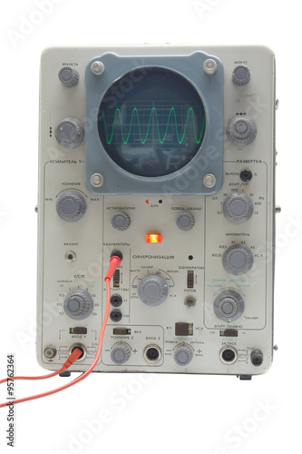 Tablou pe pânză old oscillograph