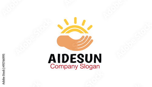 Aide Sun Design Illustration