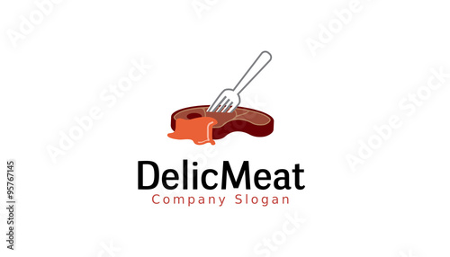  Delic Meat Design Illustration
