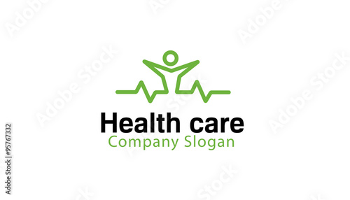 Healthy Care Design Illustration