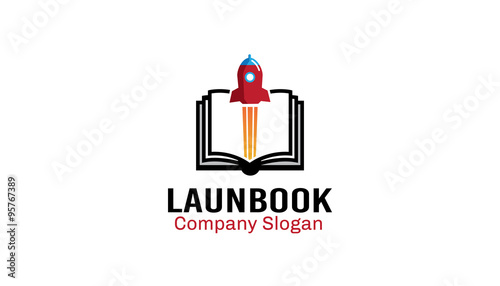 Launch Book Design Illustration