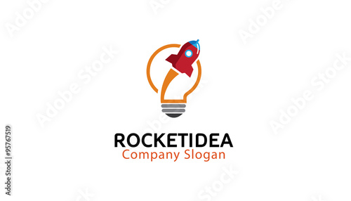 Rocket Idea Design Illustration