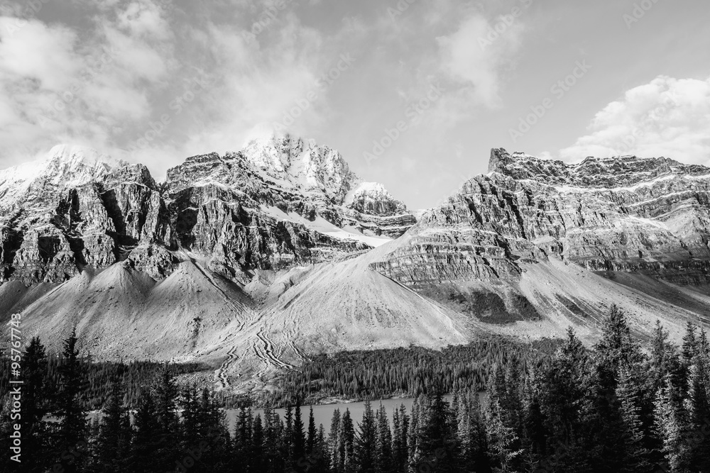 Mountain landscape in Canada