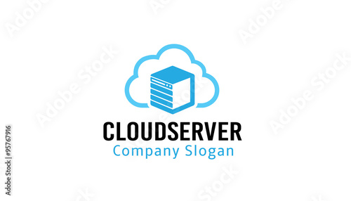 Cloud Server Design Illustration