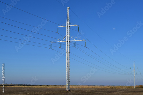 Power line support © eleonimages