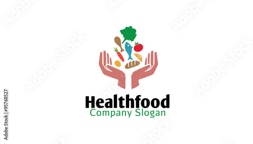Health Food Design Illustration