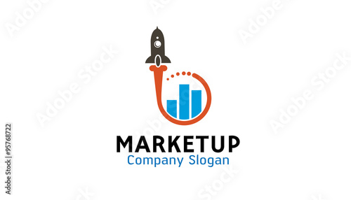 Market Up Design Illustration