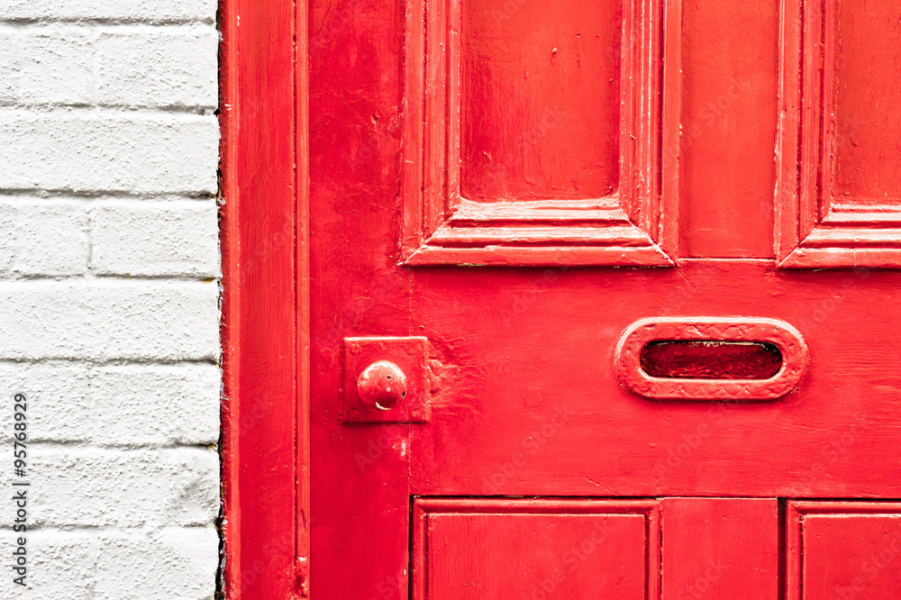 Red door