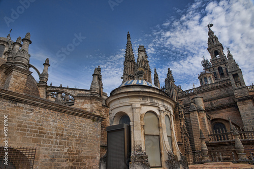 Cubiertas de la catedral de Sevilla