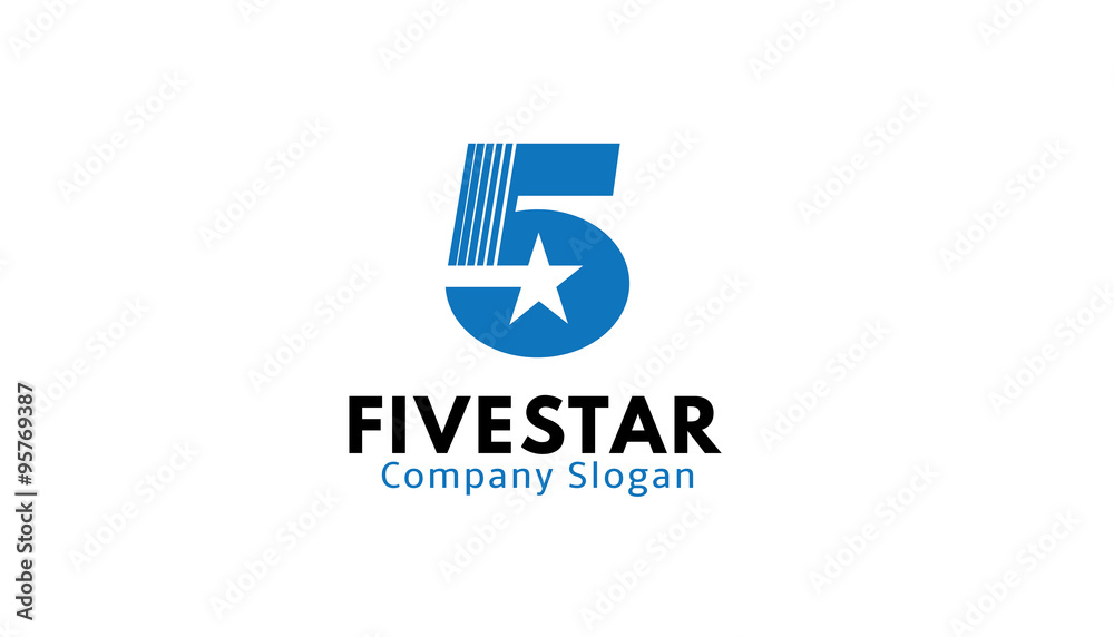 Five Star Design Illustration