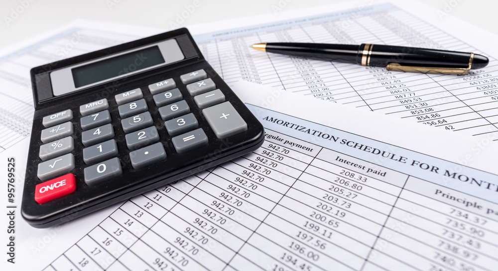 Amortization schedule documents Amortization schedule documents