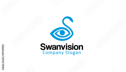Swan Vesion Design Illustration