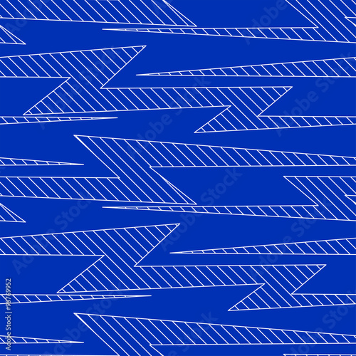 ZigZag lighting seamless pattern