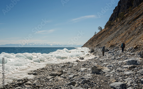 Spring in the south of Lake Baikal photo