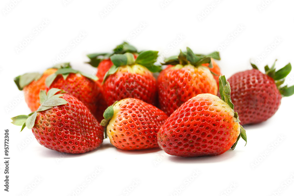 strawberry isolated on white background strawberry isolated on white background