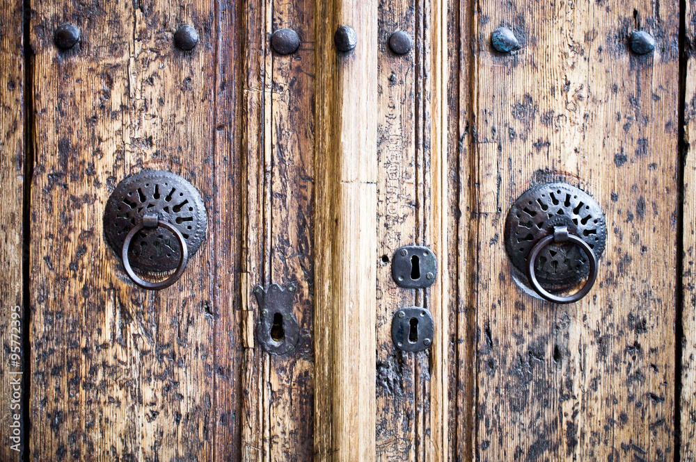 Fototapeta premium Door handles