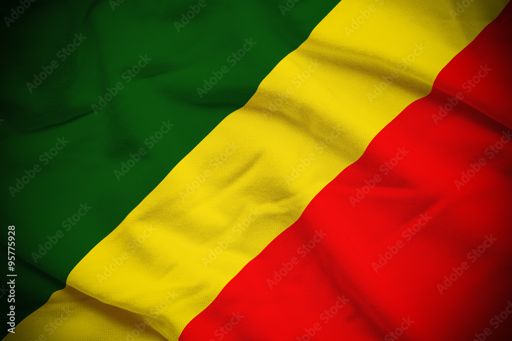 Obraz premium Congo Flag