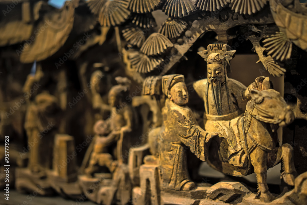 Chaozhou wood sculpture