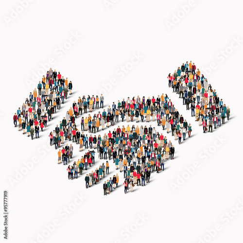 group  people  shape  handshake