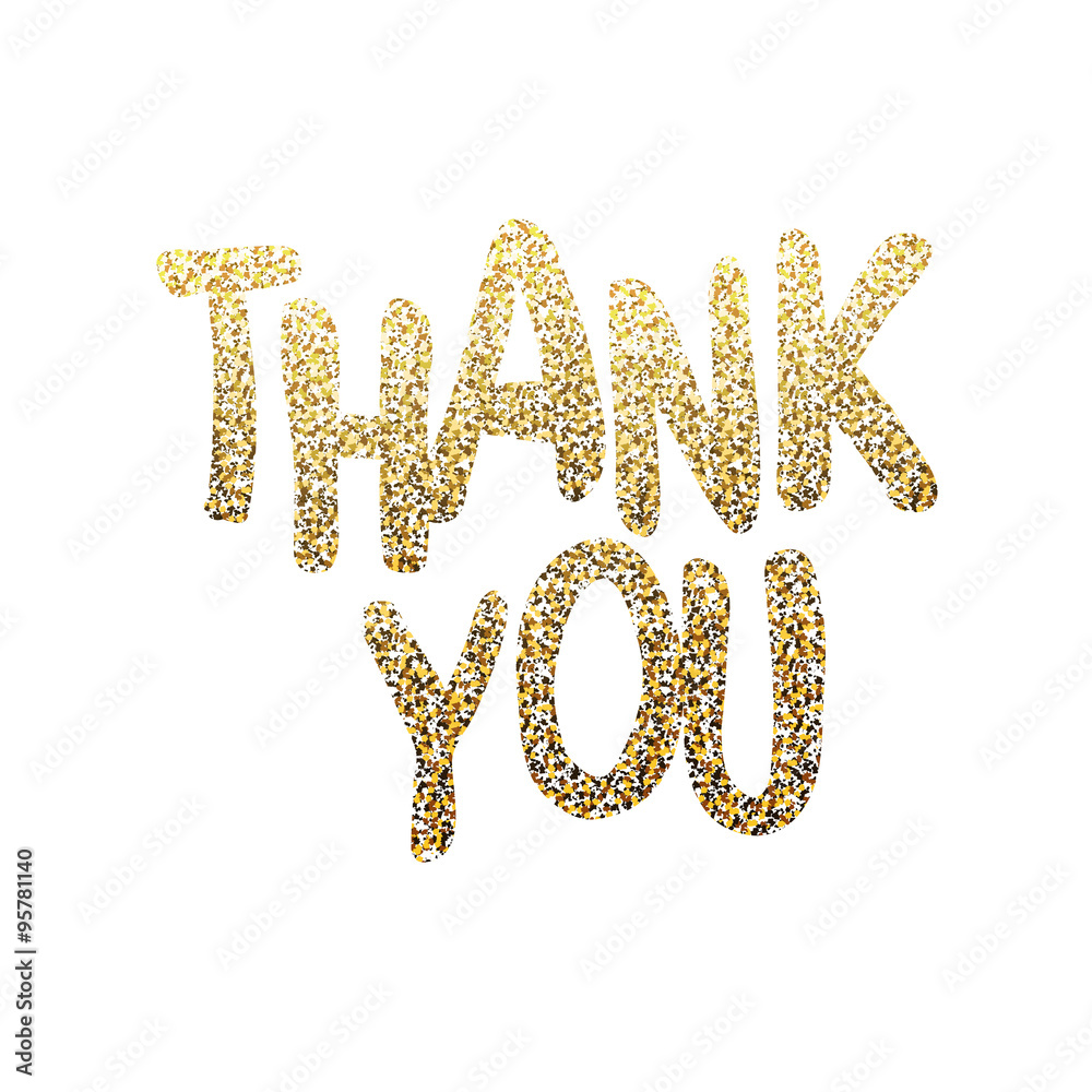 Thank you. Glittering golden surface Thank you. Glittering golden surface