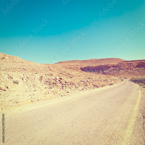 Road in Desert