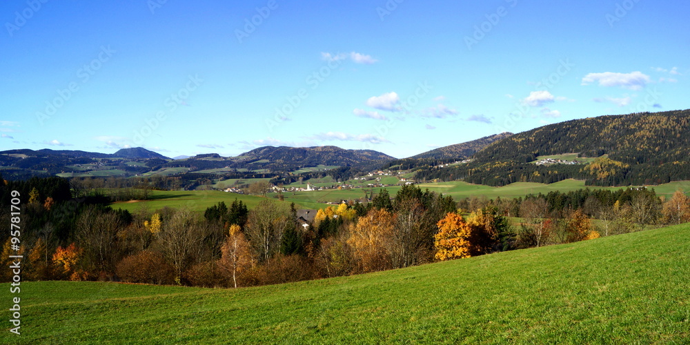 FLADNITZ a.d.Teichalpe ( Oststeiermark ) - 
Herbstidylle