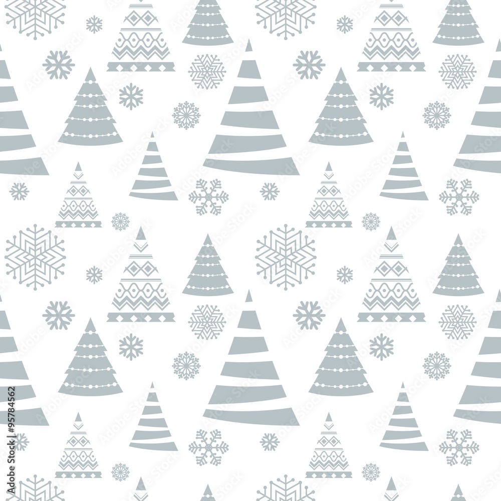 Christmas seamless pattern. 