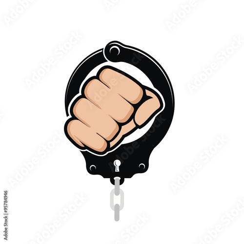 punch handcuffs