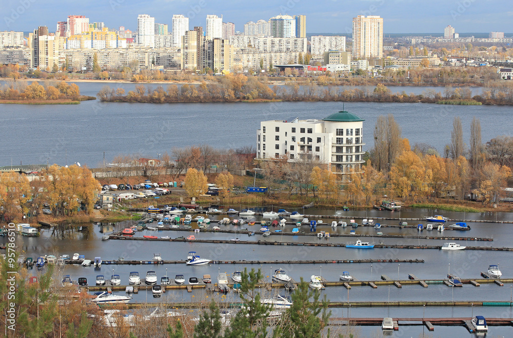 Obraz premium autumn Kyiv