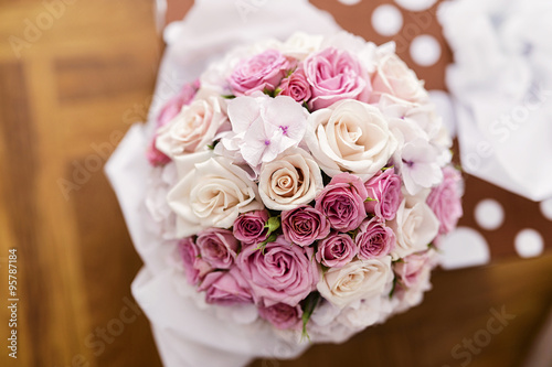 Wedding flowers. Shallow depth of field.