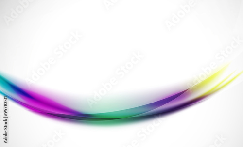 Colorful wave line, abstract background with light and shadow effects