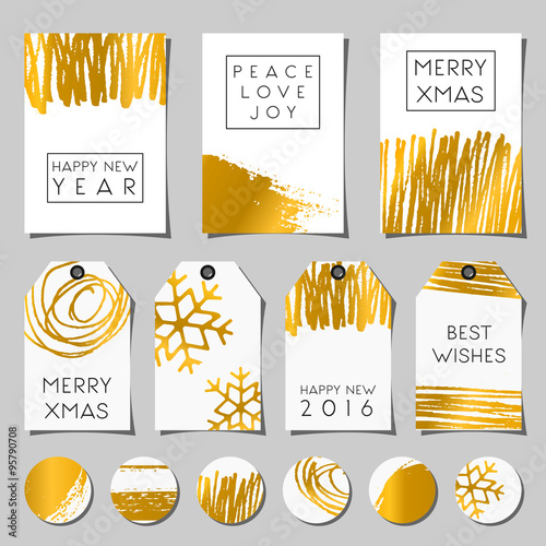 White and Gold Christmas Set