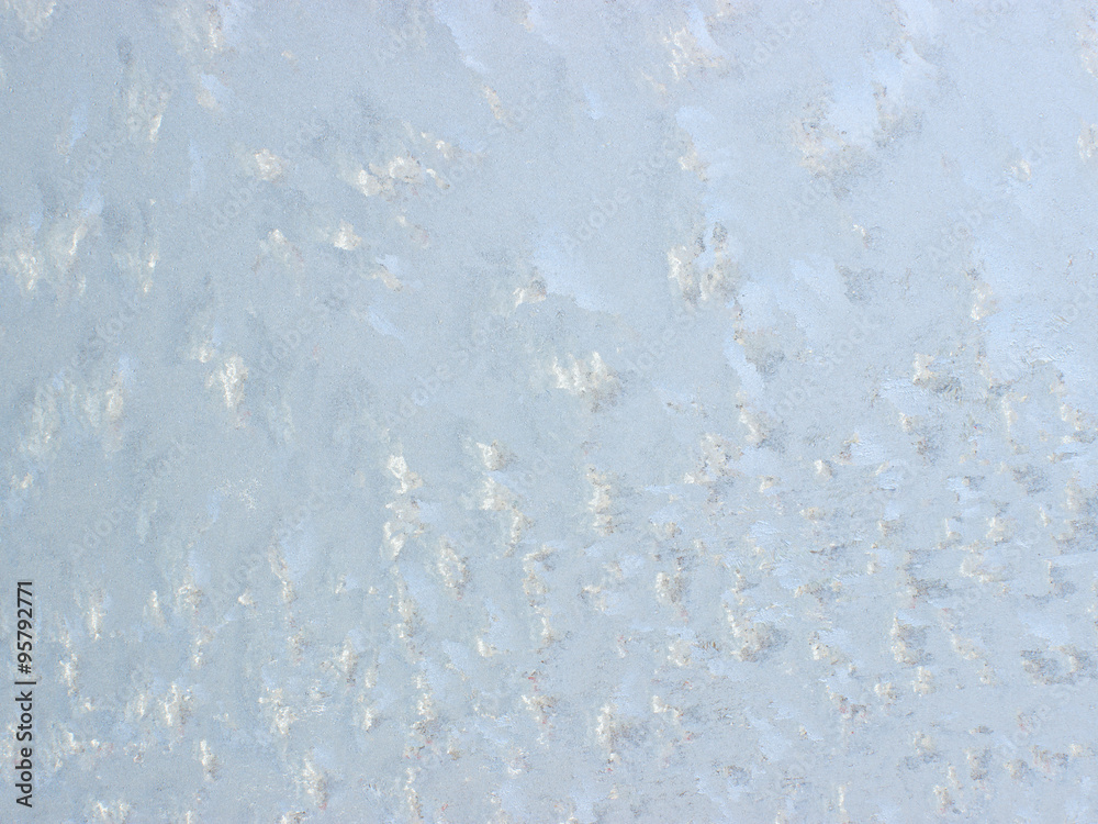 Abstract background on frosty glass Abstract background on frosty glass