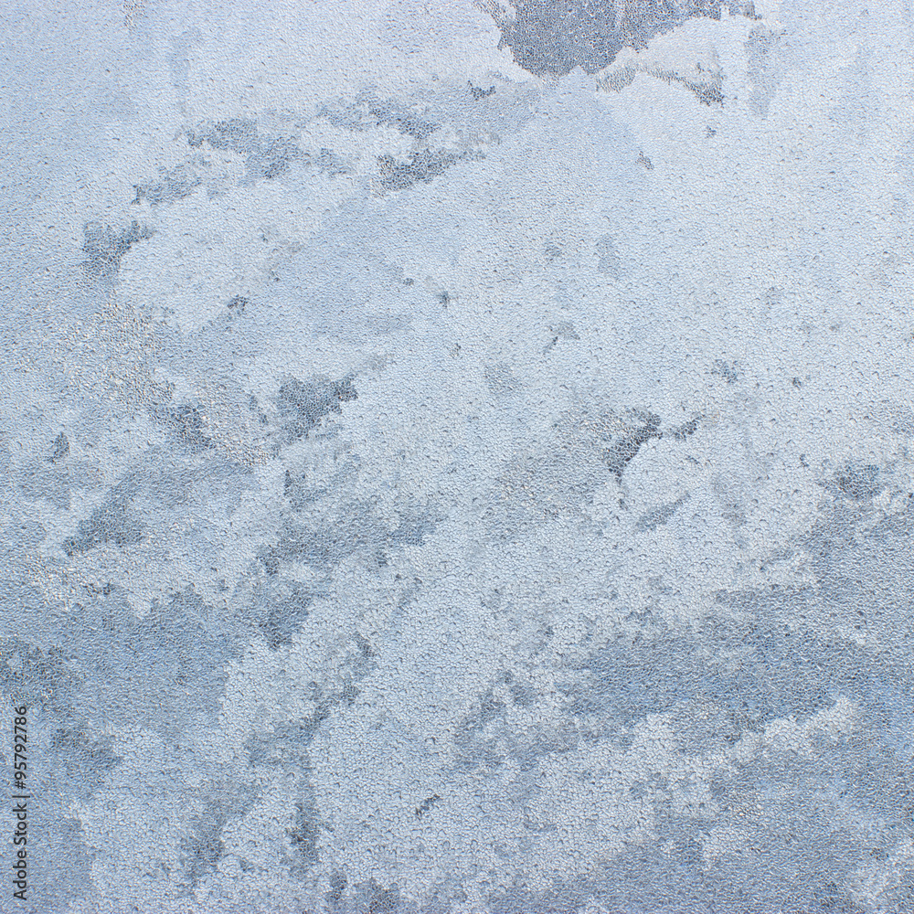 Obraz premium Ice patterns on winter glass