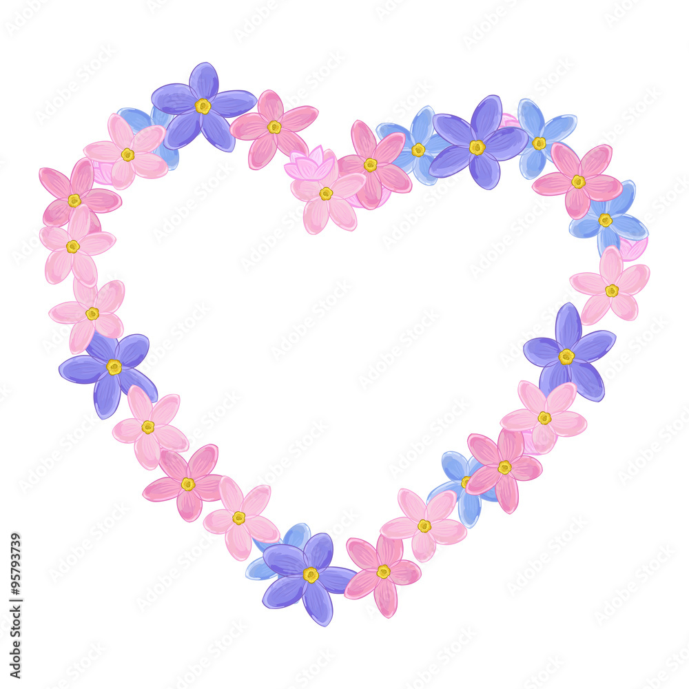 Floral heart Floral heart