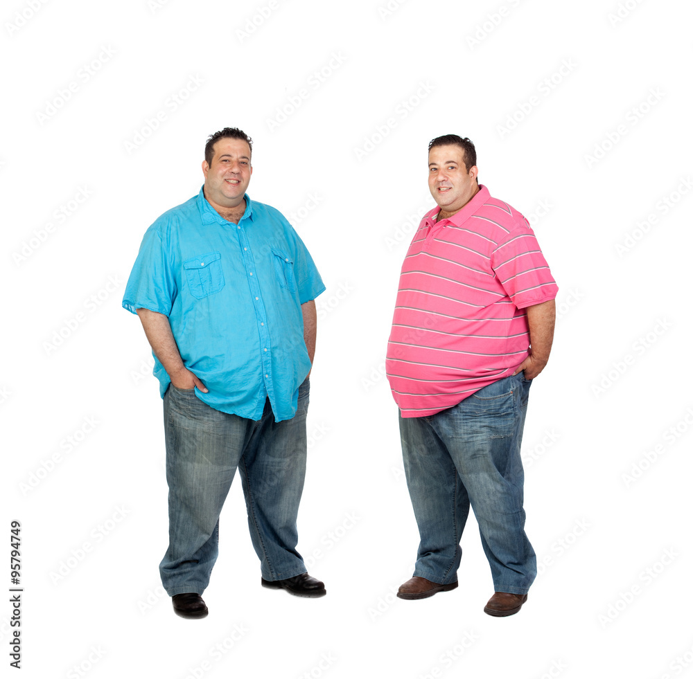 Couple obese twins