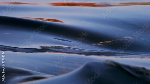 Flowing Water and wave, looping